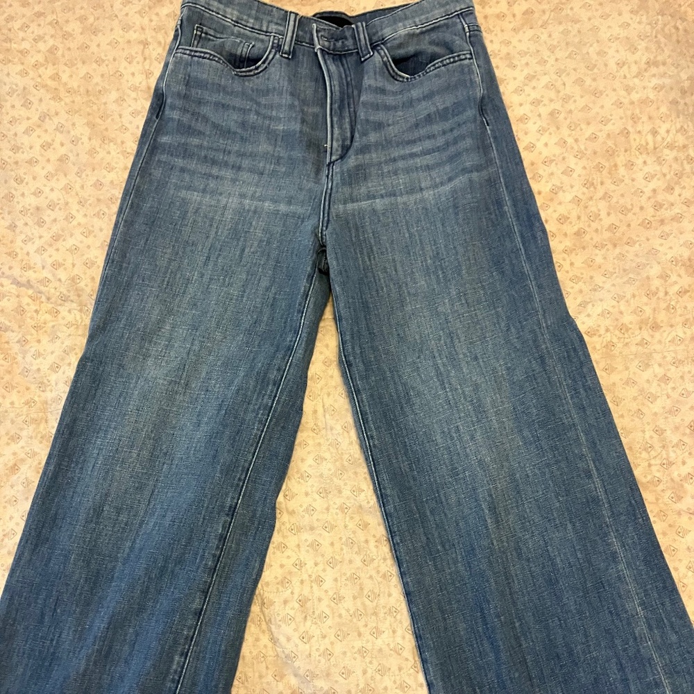 Joe’s The Mia High Rise wide leg Jeans sz 28